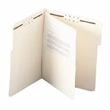 Smead Self-Adhesive Folder W/Pockets, Letter-Size, 25/PK, Manila