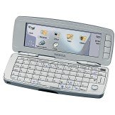 Nokia 9300 - Smartphone - GSM - folder (flip) - QWERTY - Symbian OS - silver