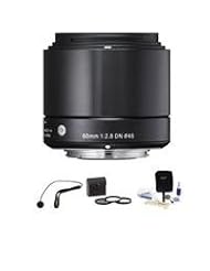 From Amazon.com. Click for details:
 Sigma 60mm f/2.8 DN Lens for Micro Four Thirds Cameras, Black - Bundle - with Pro Optic 46mm Digital Essentials Filter Kit, Flashpoint CapKeeper CK-2 Lens Cap Leash, and Adorama 1836A Cleaning Kit for Optics and Cameras Sigma 60mm f/2.8 DN Lens for Micro Four Thirds Cameras, Black - Bundle - with Pro Optic 46mm Digital Essentials Filter Kit, Flashpoint CapKeeper CK-2 Lens Cap Leash, and Adorama 1836A Cleaning Kit for Optics and Cameras