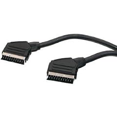 HQ 2-fach geschirmtes Scart Kabel 10 m