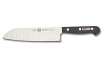 J.A. Henckels Twin Gourmet Hollow-Edge 7-Inch Santoku Knife