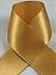 Schiff Ribbons 244-1 1/4-Inch Polyester Single Face Satin Ribbon, 20-Yard, Old Gold