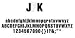 American Crafts - Remarks - Alphabet Stickers Book - JFK - Neutral 1
