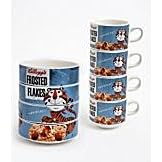 Vintage Kellogg's "Frosted Flakes" Breakfast Cereal Bowls