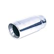 3A Racing 62-2354 Stainless Exhaust Tip Round 3-1/2 Stainless Bolt-On