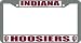 Indiana Hoosiers Chrome License Plate Frame - SET OF 6 - Sports Merchandise