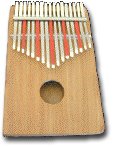 Hugh Tracey Treble Kalimba 17-key Treble Kalimba