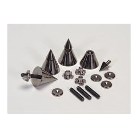 Dayton DSS4-BC Black Chrome Speaker Spike Set 4 Pcs.
