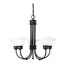 Kenroy Home 10505ORB Winterton 5-Light Chandelier, Oil Rubbed Bronze
