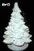 Search : Ceramic bisque unpainted christmas tree with base 13"h