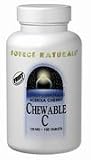 Source Naturals - Acerola Cherry Chewable C - 120 mg - 100 tablets