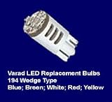 Varad LED Replacement 194 Type Bulb - Yellow