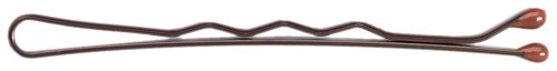 Childrens Toyshop   : Lady Jayne Hair Accessories 24 Bobby Pins 4.5cm Brown