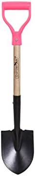 GardenAll Mini Round Point Shovel with High-end Ash Wood Handle-76718ap
