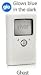 Electronics : iRiver iSkin GLO Ghost (Ceramic White glos blue) iRiver H100/110/115/120
