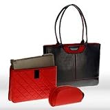 Nunzia Tuscany 15.4-inch Women’s Laptop Tote (Red)