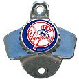 New York Yankees (Hat Logo) Wall Mount Bottle Opener