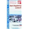 LVA SH 50 000 Wanderkarte Bad Segeberg - L�beck: Vom Segeberger Forst bis S�sel, von Bosau bis zum Ratzeburger See. Das Travetal von der Quelle bis zur Hansestadt L�beck