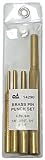 4 Pc. BRASS PIN PUNCH SET