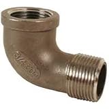 Buy IMPERIAL 198022 304 STAINLESS STEEL PIPE FITTING 90° STREET ELBOW - 3 8 (PACK... by Imperial