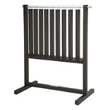 TKO 823NVR Neoprene Vinyl Dumbbell Storage Rack Silver Metallic or Black