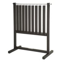 TKO 823NVR Neoprene Vinyl Dumbbell Storage Rack Silver Metallic or Black