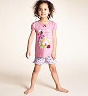 Younger Girls Pure Cotton Ben Hollys Little Kingdom Shortie Pyjamas
