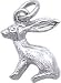 Jewelry : Easter Bunny Charm by Rembrandt Charms
