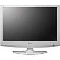 LG 22LG3010 - 22" Widescreen HD Ready LCD TV - With Freeview - White