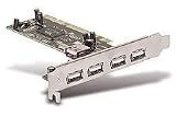 Carte réseau - PCI - 4 ports USB 2.0 4 Externes + 1 Interne - 921970