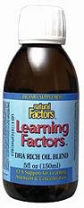 Liquid Kids Factors Balanced DHA Blend (replaces Learning Factors GLA, DHA & AA)- Lemon/Lime Flavor - 5 oz - Liquid