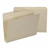Smead 15405 Smead Hvyweight File Fldrs, 1/3 Cut, Top Tab, 1-1/2 Expansion, Lgl, MLA, 50/Bx