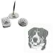 Greater Swiss Mountain Dog Desk Set, Porcelain by Rosalinde
