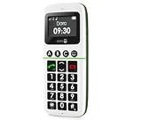 Doro Matra - Phone Easy 338 GSM - Téléphone portable - Large touche - Mains libres - Blanc