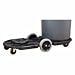 Rubbermaid(R) Tandem Brute(R) Dolly, 8in.H x 20 1/4in.W x 45in.D, Black