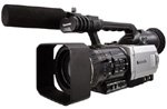 Panasonic AGDVX100A-CHVB DVX100A soft case, hood, varizoom and 2800mA battery