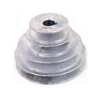 Bore V-Groove 4 Step Pulley, 3/4"