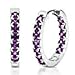 Helzberg Diamonds - Sterling Silver Round Amethyst title=
