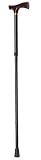 Duro-Med ladies Folding Adjustable Cane, Black