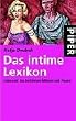 Das intime Lexikon: Liebe und Sex ber�hmter M�nner und Frauen
