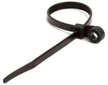 Cable Tie 12 Inch Mounting Black 50Lbs Tensile