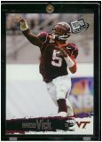 Marcus Vick (Virginia Tech) 2006 Press Pass Football Rookie Card - With Protective Screwdown Display Case!