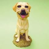 Mini Bobble Head Dog Yellow Labrador