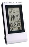 Horloge - 11.501.700 - Quartz Digitale - Station Météo De Bureau - Calendrier - Réveil - Température - 7x1,5x11 cm