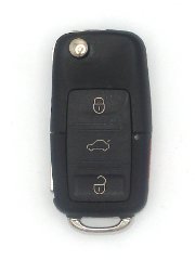 2002 02 Volkswagen Jetta Keyless Entry and Flip Key - 4 Button