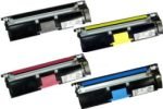 Konica Minolta Remanufactured Compatible Toner Cartridge For MagiColor 2500 Series - Full Color Set
