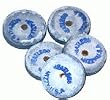 BOX OF 50 HEATLESS WHEELS 1" DIAMETER X 3/16