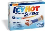 Icy Hot Maximum Strength Sleeve Wrist/Elbow - 3Ea