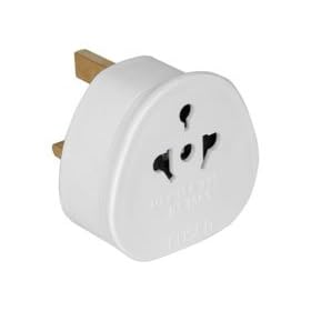 Travel Adaptor Plug: Worldwide / European Visitor To Uk