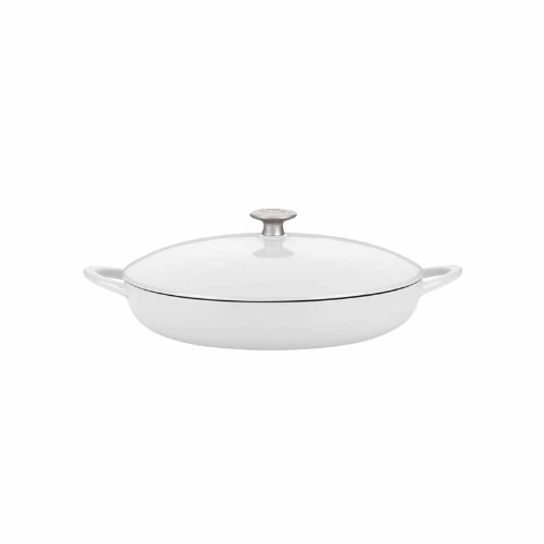Dansk Mario Batali Classic Cookware Braiser 2.5 Quart White